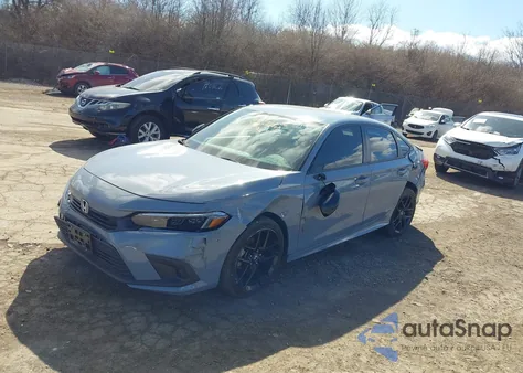 2023 Honda Civic Sport from USA, damaged, VIN 2HGFE2F54PH570262